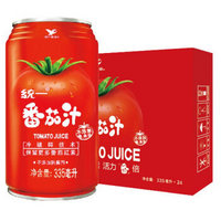 统一 番茄汁（无糖、盐）335ml*24罐