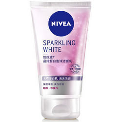 NIVEA 妮维雅 晶纯皙白 泡沫洁面乳 100g