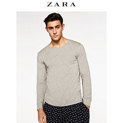  ZARA 04689405401 男装 羽毛睡衣裤套装 