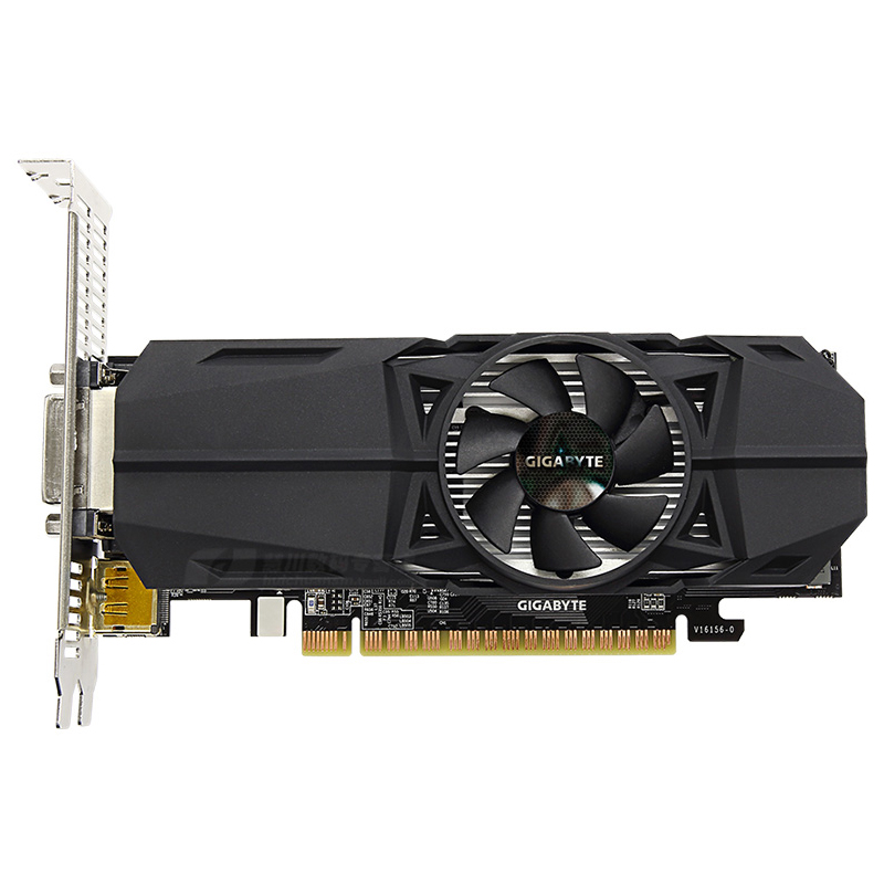 GIGABYTE 技嘉 GTX1050 Ti OC-4GL 显卡 半高刀卡-什么值得买