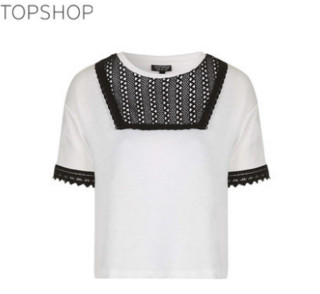 TOPSHOP 04R19IWHT  女士T恤