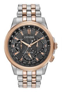 CITIZEN 西铁城 Calendrier系列 BU2026-57H 男士光动能腕表