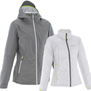 DECATHLON 迪卡侬 Rainwarm 500 女款三合一冲锋衣