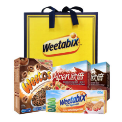 Weetabix 维他麦 谷物早餐甄选礼盒 865g*6件