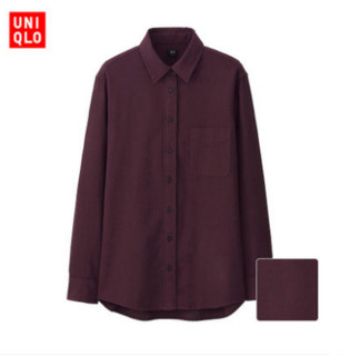 UNIQLO 优衣库 182629 女士法兰绒衬衫