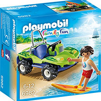 凑单品：playmobil 摩比世界 6982 冲浪男孩和沙滩车套装