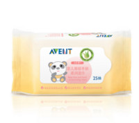 飞利浦 AVENT 新安怡新生宝宝唇部手部湿巾25片 SCF985/11