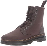 限UK7码、限中亚Prime会员：Dr. Martens Combs Waxy 男士帆布马丁靴