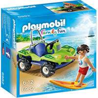 playmobil 摩比世界 6982 冲浪男孩和沙滩车套装