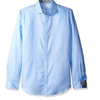 Calvin Klein Dobby Twill Infinite 男士休闲纯棉衬衫