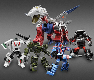 Hasbro 孩之宝 变形金刚 IDW 组合战争系列 天王 礼盒装