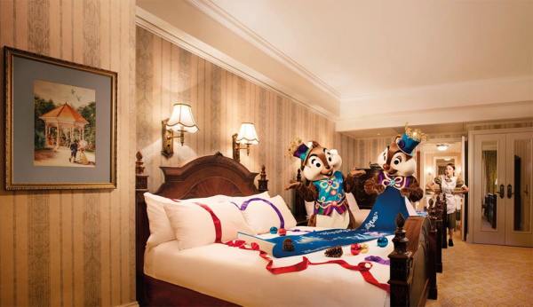 寒假亲子游香港迪士尼好莱坞酒店1晚住宿迪士尼乐园成人门票2张