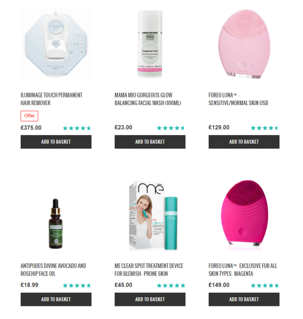 lookfantastic英国官网 精选护肤美妆 如FOREO、Elemis等