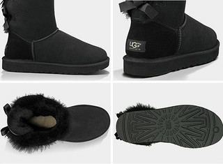 UGG australia W Bailey Bow II 双蝴蝶结女士雪地靴 1002954