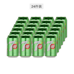 7UP 七喜 含气饮料 330ml*24