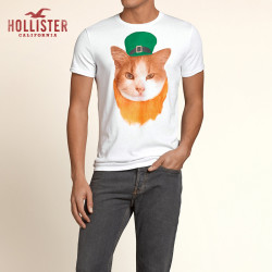 HOLLISTERr St. Patricks Day 91465 男士T恤