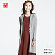  限尺码：UNIQLO 优衣库 175420 美利奴羊毛混纺 女士长开衫　