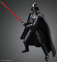 BANDAI 万代 星球大战 黑武士Darth Vader 1/12拼装型人偶