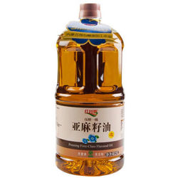【京东超市】内蒙古 红井源 压榨一级 亚麻籽油 月子油家庭装2.5L