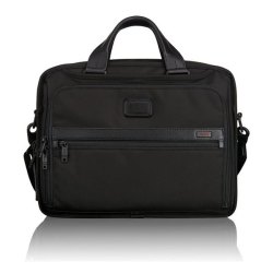 TUMI ALPHA2系列  26132D2 弹道尼龙多功能商务包 黑色 