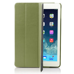 幻响（i-mu）纤薄系列 iPad air保护套 适用苹果 轻薄质感 ipad5好搭档 智能休眠 送贴膜 橄榄绿