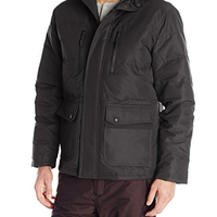 London Fog Boardman Anorack 男士连帽棉服 黑色