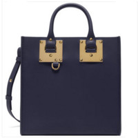 SOPHIE HULME 索菲·休姆 女士真皮单肩包 BG151LE FRENCH NAVY 藏青色