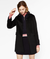 ZARA 04070023800 女士毛呢大衣