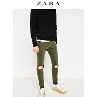 ZARA 05862309407 男款牛仔束脚裤 