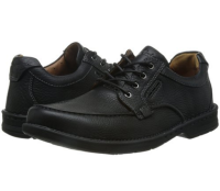 限尺码：Clarks Untilary Pace 男款真皮休闲鞋