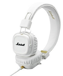 Marshall 马歇尔Major II头戴式耳机 白色（4091113）