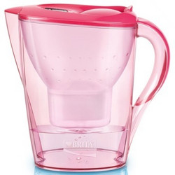 碧然德（BRITA）过滤净水器 家用滤水壶 净水壶 Marella 金典系列 2.4L（海棠红）