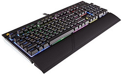 CORSAIR 美商海盗船 STRAFE RGB 机械键盘 红轴