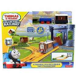  Thomas & Friends 托马斯&朋友 BMF07 之托比寻宝大冒险套装 
