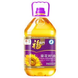 福临门 压榨一级葵花籽油 4.5L