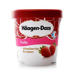 Häagen·Dazs 哈根达斯 品脱草莓冰淇淋 430g*2件