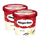 限地区：Häagen·Dazs 哈根达斯 香草口味冰淇淋 87g*2盒*7件