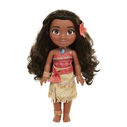 Disney 迪士尼moana 海洋奇缘莫阿娜公仔14寸 2件多少钱 什么值得买
