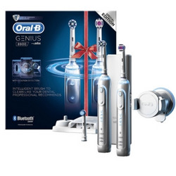 BRAUN 博朗 Oral-B Genius 8900 智能电动牙刷套装（两支装）