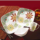 限中亚Prime会员：Corelle 康宁餐具  16-Piece Dinnerware Set Happy Days 16件 方盘套装