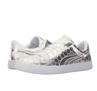 限尺码：PUMA 彪马 Basket Classic Metallic 男款运动板鞋