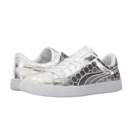 PUMA 彪马 Basket Classic Metallic 男款运动板鞋    