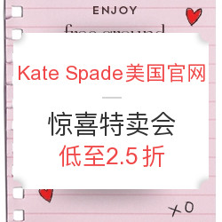 Kate Spade NEW YORK美国官网 惊喜特卖会 精选包款