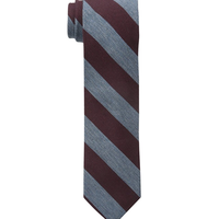 歌涵 COLE HAAN Grant-Stripe 真丝混纺 男士条纹领带