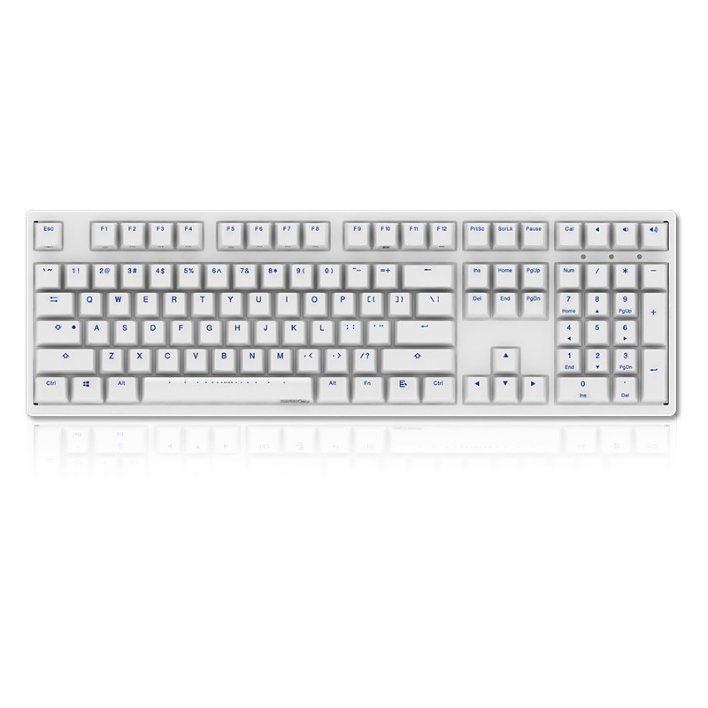 AKKO Ducky Zero 3108 艾酷 机械键盘(白色红轴)开箱