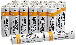 AmazonBasics 亚马逊倍思 AA（五号） 碱性电池 20节装