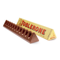 TOBLERONE 瑞士三角 牛奶巧克力含蜂蜜及巴旦木糖 100g