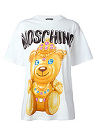 MOSCHINO 小熊印花T恤