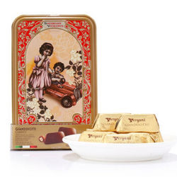 Vergani 维尔嘉妮 Gianduiotti 榛果巧克力 铁盒装 120g*3盒+咖啡奶油夹心巧克力 220g