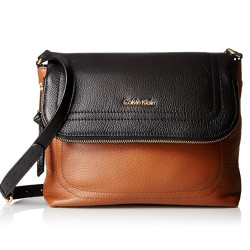 Calvin Klein Classic Pebble Messenger 女士真皮斜跨包